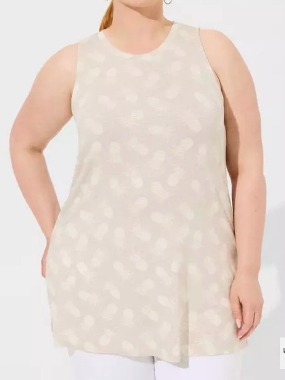 NWT Torrid Super Soft Slub Crew Neck Side Slit Tank Top Size 3 22/24 3X